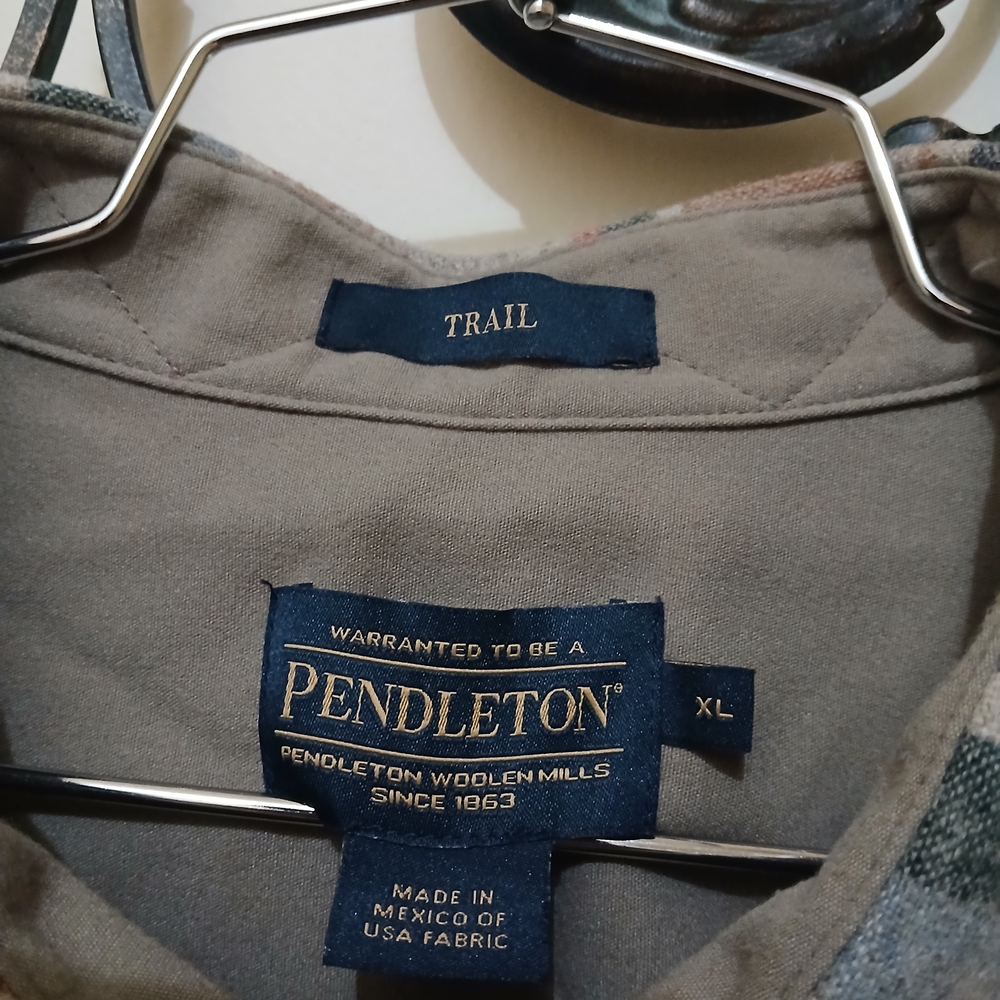 Pendleton Trail Elbow Patch Virgin Wool Long Slee… - image 6